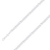925 Sterling Silver Finish 7mm Diamond Cut Classic Cuban Chain Size- 9" - Gold Americas