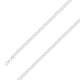 925 Sterling 7mm Silver Diamond Cut Mariner Chain Size- 8"