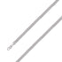 925 Sterling Silver 7mm Rhodium Plated Miami Cuban Chain Size- 8" - Gold Americas