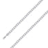 925 Sterling 8mm Silver Rhodium Plated Cuban Chain Size- 9" - Gold Americas