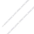 925 Sterling 8mm Silver Classic Figaro Chain Size- 7" - Gold Americas
