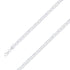 925 Sterling 9.5mm Silver Diamond Cut Mariner Chain Size- 7" - Gold Americas