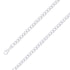 925 Sterling 9.5mm Silver Finish Classic Cuban Chain Size- 9" - Gold Americas