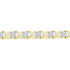 Diamond X Link Fashion Bracelet