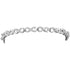 10K White Gold Diamond Infinity Fashion Bracelet 1/4 Cttw - Gold Americas