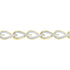 10K Yellow Gold Diamond Fashion Link Bracelet 3/4 Cttw