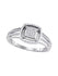 Diamond Cluster Ring