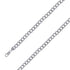 925 Sterling 9mm Silver Rhodium Plated Cuban Chain Size- 8" - Gold Americas