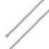 925 Sterling Silver 9mm Rhodium Plated Miami Cuban Chain Size- 9" - Gold Americas