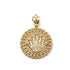 10K Yellow Gold 20.10 Grams King Fashion Pendant - Jawa Jewelers