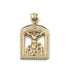 10K Yellow Gold 26.60 Grams Jesus Fashion Pendant - Jawa Jewelers