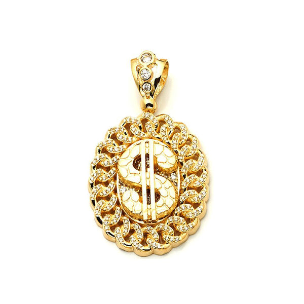 10K Yellow Gold  17.50 Grams S Letter Fashion Pendant - Jawa Jewelers