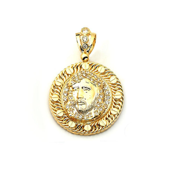 10K Yellow Gold 18.20 Grams Jesus Fashion Pendant - Jawa Jewelers