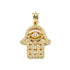 10K Yellow Gold Fashion Hand Pendant 4.50 Grams - Jawa Jewelers