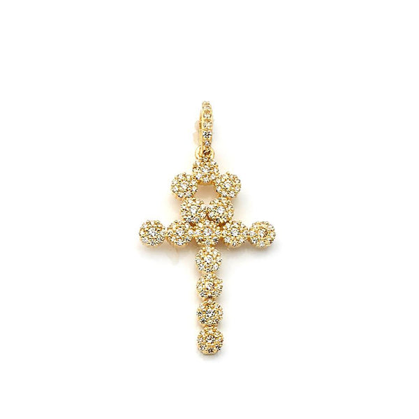 10K Yellow Gold Fashion 3.00 Grams Cross Pendant - Jawa Jewelers