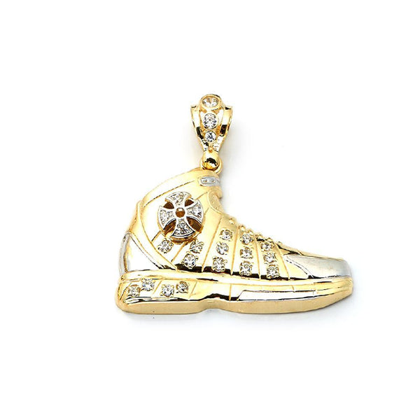 10K Yellow Gold 12.10 Grams Shoe Fashion Pendant - Jawa Jewelers