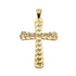 10K Yellow Gold 3.70 Grams Fashion Cross Pendent - Jawa Jewelers