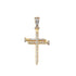 10K Yellow Gold 5.50 Grams Cross Fashion Pendent - Jawa Jewelers