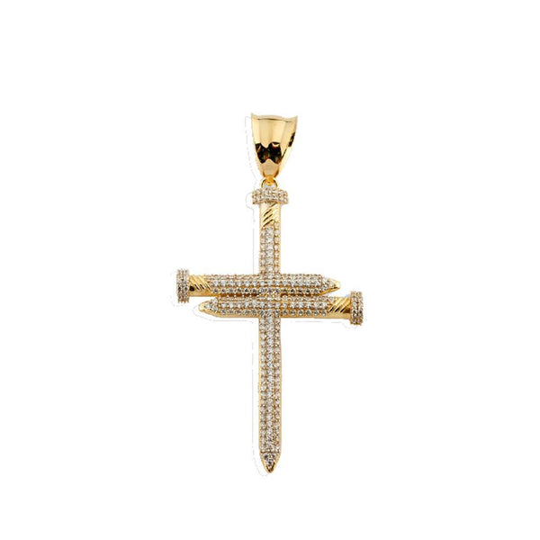 10K Yellow Gold 4.50 Grams Cross Fashion Pendent - Jawa Jewelers