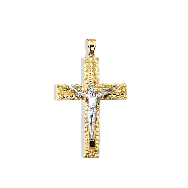 10K Yellow Gold 5.30 Grams Cross Fashion Pendent - Jawa Jewelers