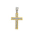 10K Yellow Gold 5.90 Grams Fashion Cross Pendent - Jawa Jewelers