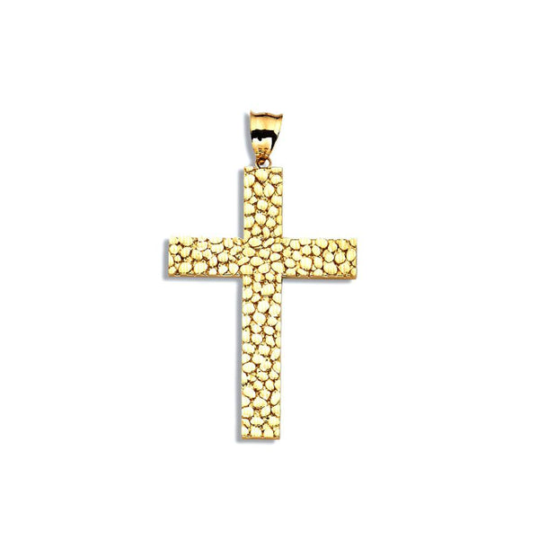 10K Yellow Gold 9.60 Grams Cross Fashion Pendent - Jawa Jewelers