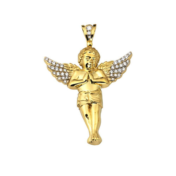 10K Yellow Gold 27.80 Grams Fashion Cross Pendant - Jawa Jewelers