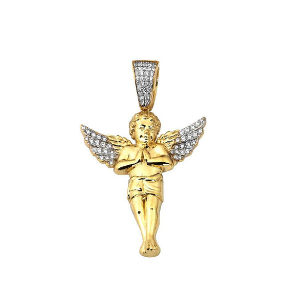 10K Yellow Gold 7.70 Grams Fashion Cross Pendant - Jawa Jewelers
