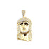 10K Yellow Gold 40.70 Grams Fashion Jesus Face Pendant - Jawa Jewelers