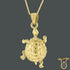 10kt Yellow Gold Fashion Charm Turtle Animal Pendant, Pendants, Silverine, Jawa Jewelers