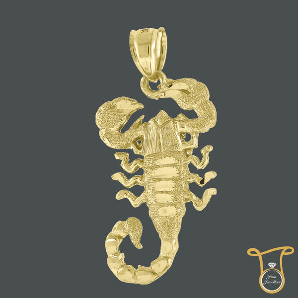 10kt Yellow Gold Fashion Charm Scorpion Animal & insects Pendant, Pendants, Silverine, Jawa Jewelers