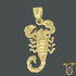 10kt Yellow Gold Fashion Charm Scorpion Animal & insects Pendant, Pendants, Silverine, Jawa Jewelers