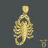 10kt Yellow Gold Scorpion Animal Fashion Pendant, Pendants, Silverine, Jawa Jewelers