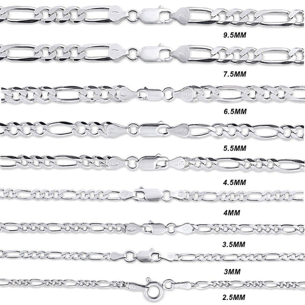  Figaro Link Chain Necklace