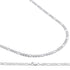 Silver Figaro Link Chain Necklace